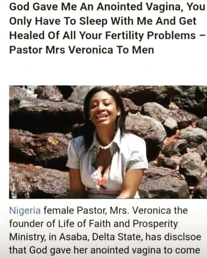 Pastor Mrs. Veronica